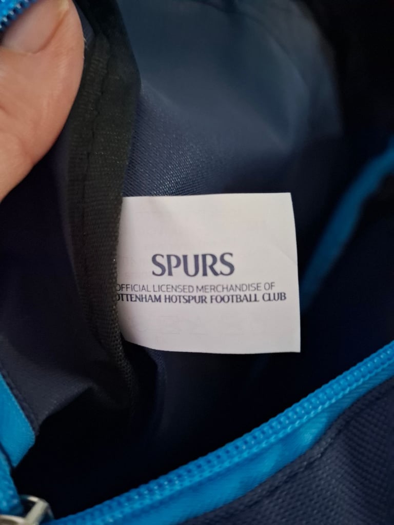 Spurs football rucksack/school bag, New with tags, unused gift.