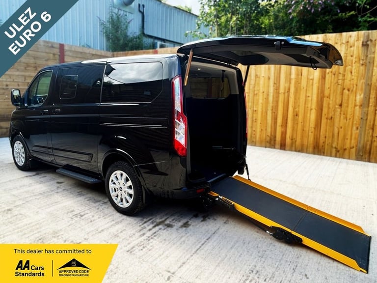 2021 Ford Tourneo Custom Drive From Wheelchair Accessible Disabled Access Vehicle WAV MPV Diesel ...