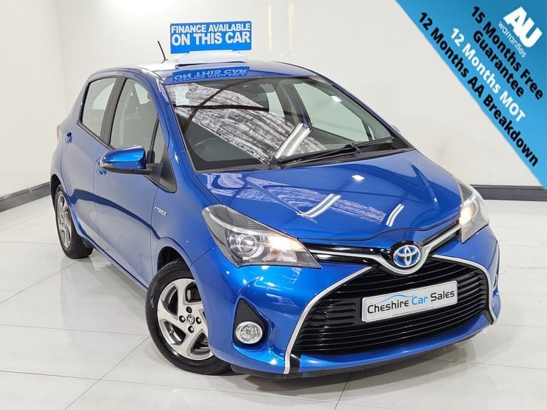 image for 2015 65 TOYOTA YARIS 1.5 VVT-H ICON HATCHBACK 5DR PETROL HYBRID E-CVT EURO 6 (10