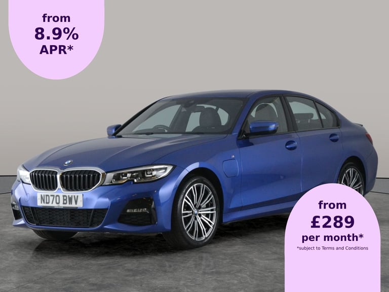 image for 2020 BMW 3 Series 2.0 330e 12kWh M Sport Saloon 4dr Petrol Plug-in Hybrid Auto Euro 6 (s/s) ( Sal...