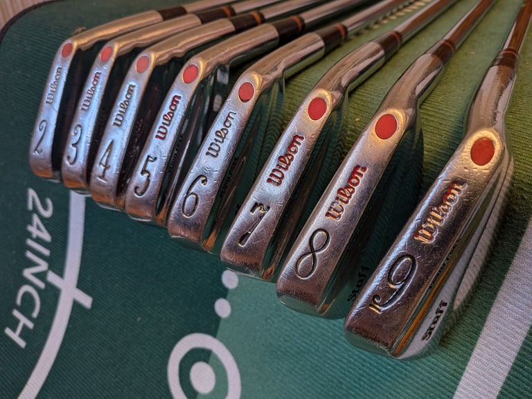 image for Wilson Staff Fluid Feel Blades 2-9 Iron Set | Classic Forged Blades