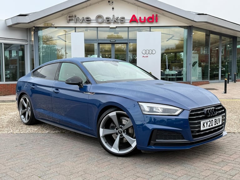 2020 Audi A5 2.0 TFSI 40 Black Edition Sportback 5dr Petrol S Tronic Euro 6 (s/s) (190 p HATCHBAC...