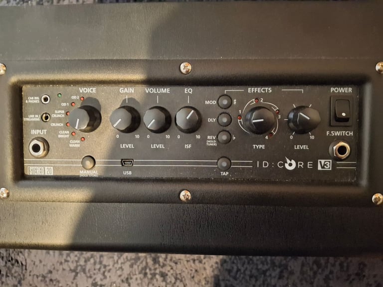 Blackstar ID:Core V3 20W Amp – Mint, with Bag & Recording Cables