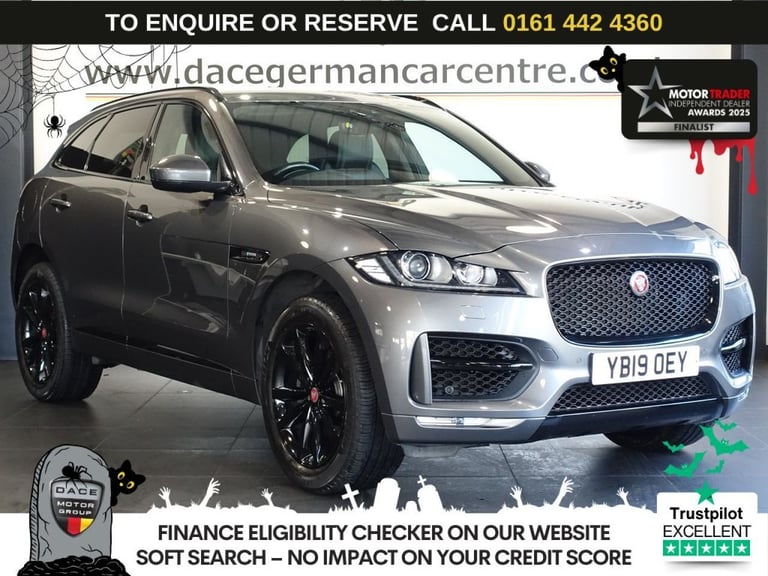 2019 Jaguar F-Pace 2.0 P250i R-Sport SUV 5dr Petrol Auto AWD Euro 6 (s/s) (250 ps) ESTATE Petrol ...
