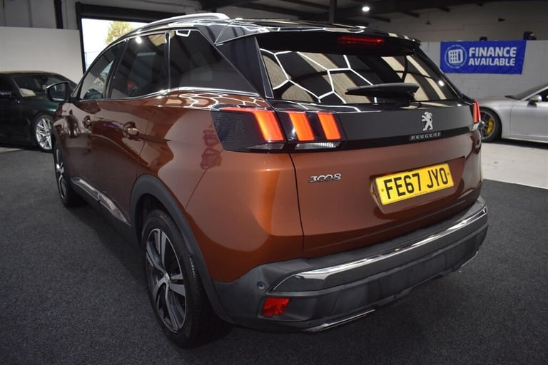 2017 Peugeot 3008 1.6 THP GT Line 5dr EAT6 HATCHBACK PETROL Automatic