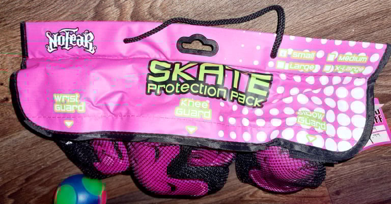Skate protection pads set