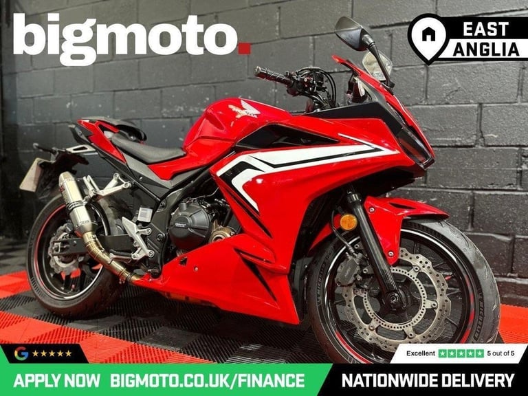 2022 22 HONDA CBR500R FINANCE SPECIALISTS APPLY NOW