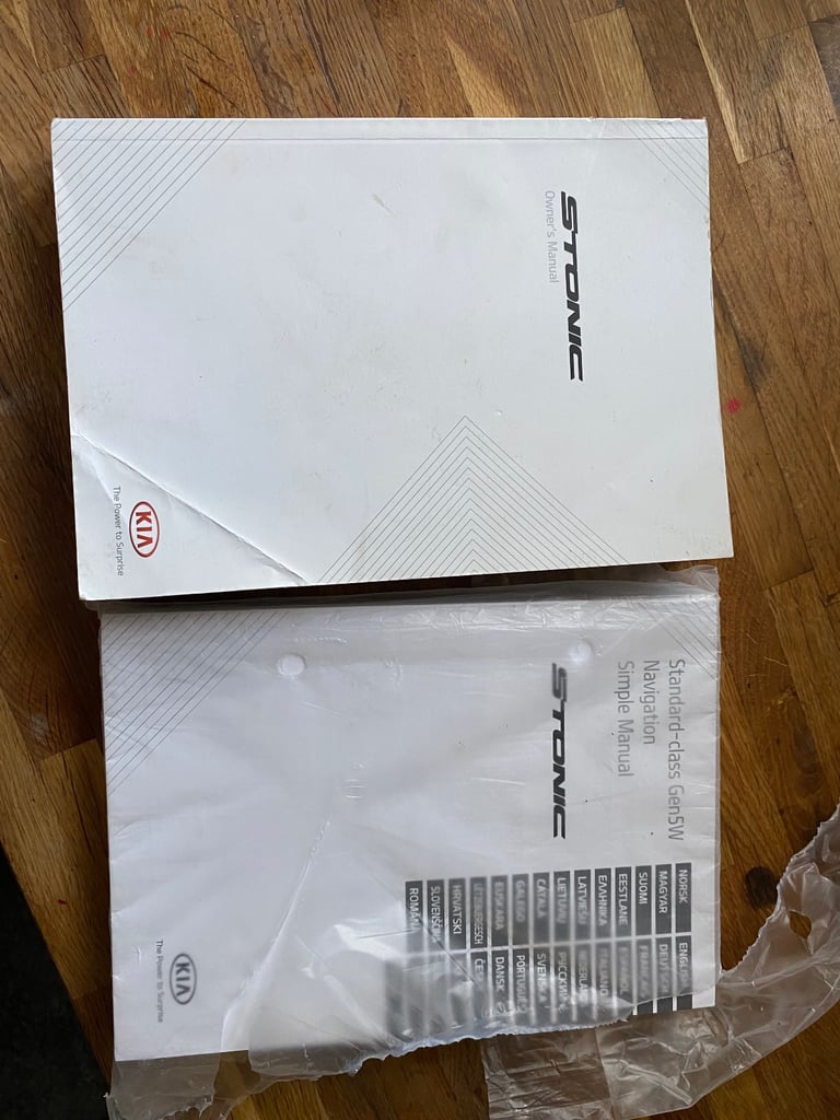 image for Stonic Kia owners manual