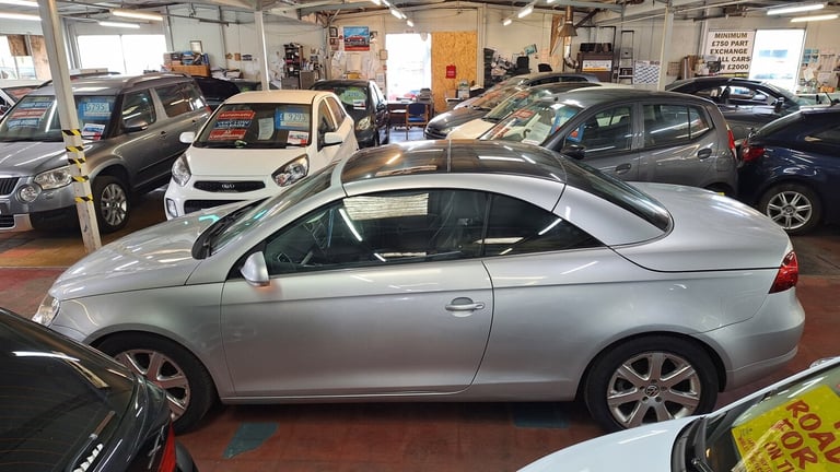 2007 Volkswagen EOS 2.0 TDI Diesel Sport DSG Automatic Convertible From £3,195 + Retail Package C...