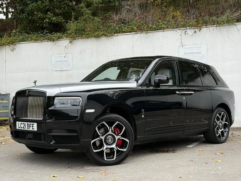 2021 21 ROLLS-ROYCE CULLINAN 6.75 V12 BLACK BADGE SUV 5DR PETROL AUTO 4WD EURO 6