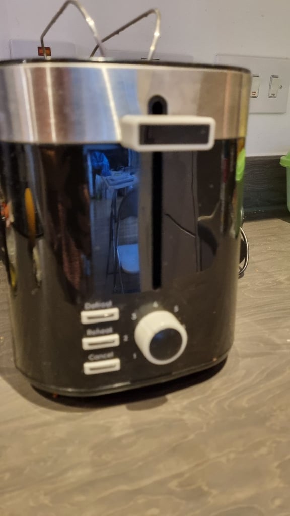 Toaster with defrost function