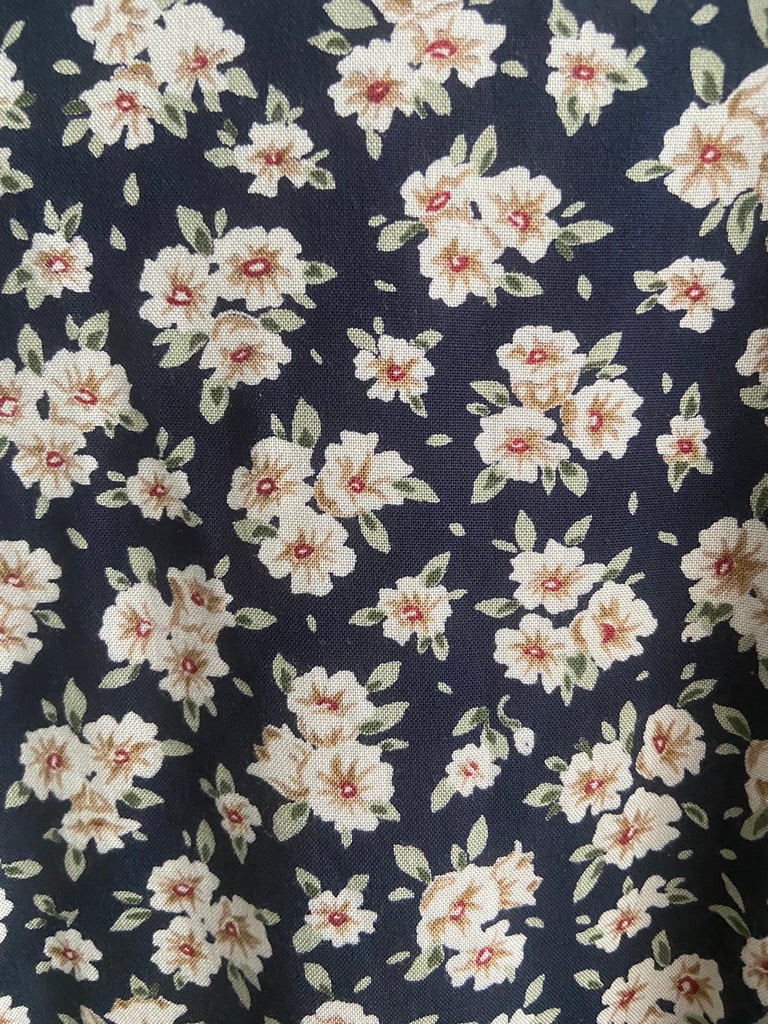 M&S DITSY DRESS SIZE 16 PETITE