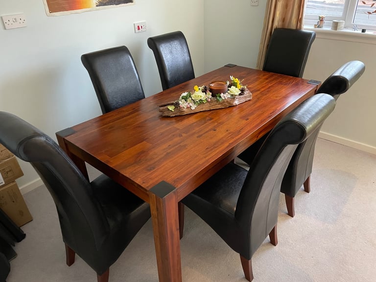Gumtree table and chairs for sale sale