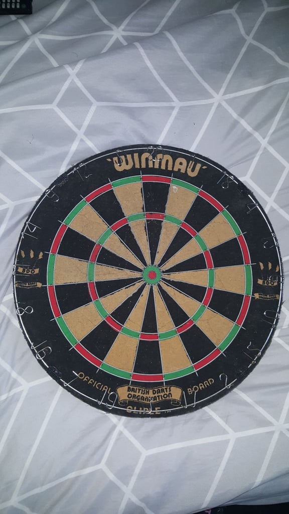 image for Winmau cliple BDO dart board 1990's vintage