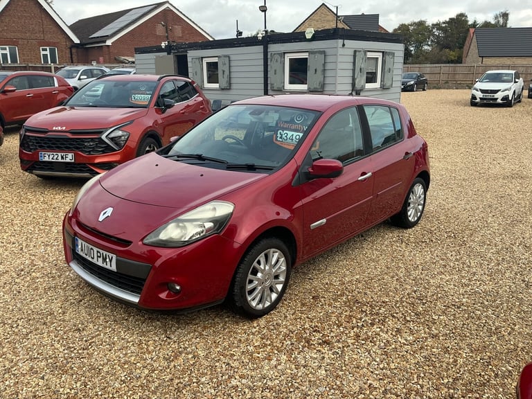 2010 Renault Clio 1.5 dCi 86 Dynamique TomTom 5dr HATCHBACK Diesel Manual