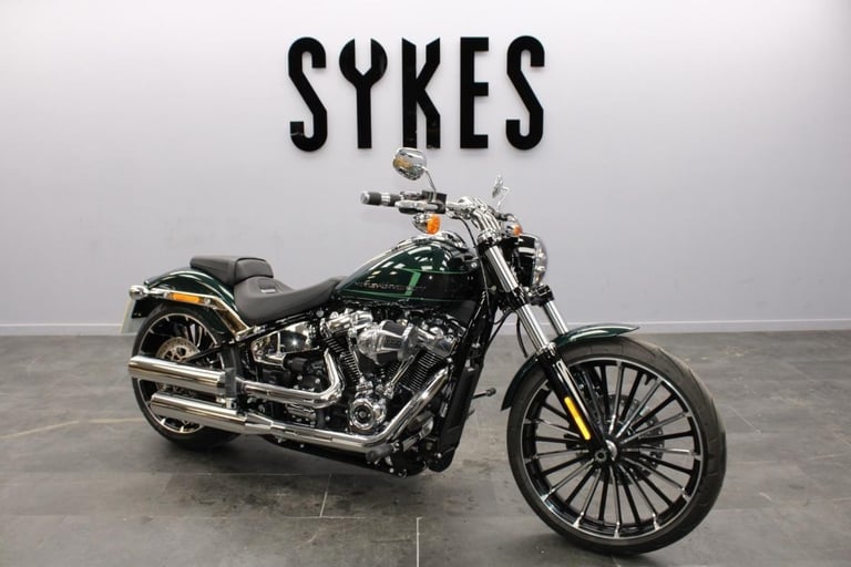 2024 Harley-Davidson FXBR Softail Breakout 117 in Alpine Green