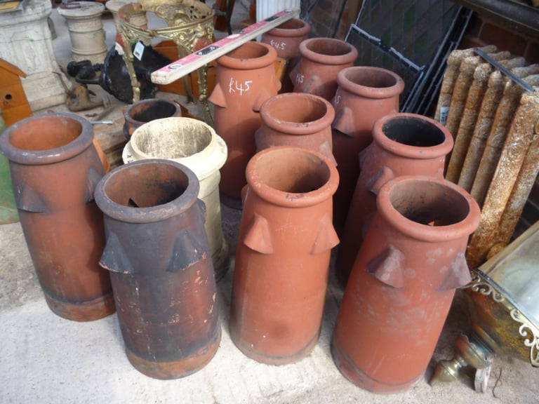 Rosemary roof tiles   50p each     slates chimney pots ridges etc 