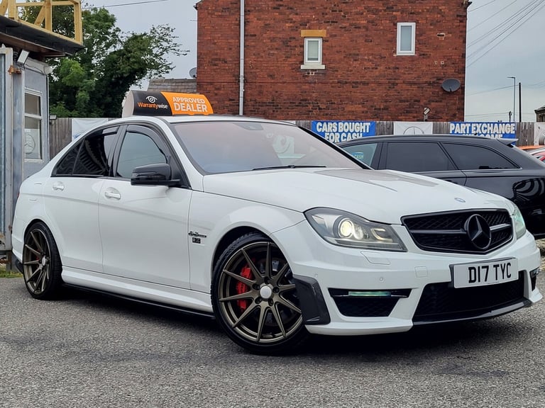 2012 Mercedes-Benz C-Class C63 6.2 AMG PERFORMANCE 4 DOOR SALOON 125 EDITION MSL STAGE 1 REMAP TU...