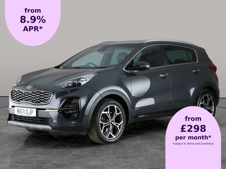 2021 Kia Sportage 1.6 T-GDi GT-Line SUV 5dr Petrol DCT AWD Euro 6 (s/s) (174 bhp) - LANE DEPA Suv...