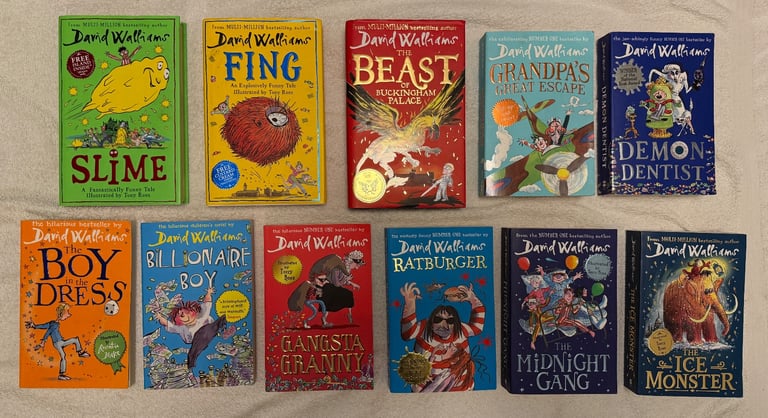 11 David Williams books (3 hardback 8 paperback) 