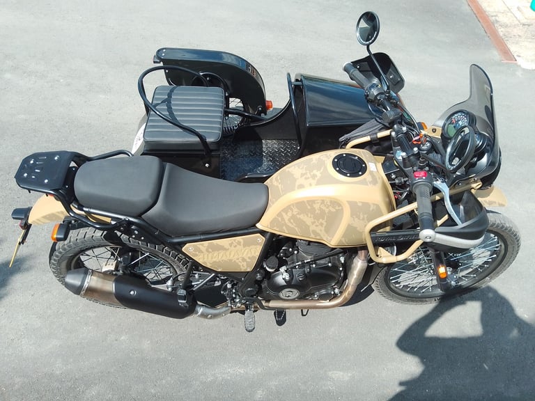Royal Enfield Himalayan sidecar 