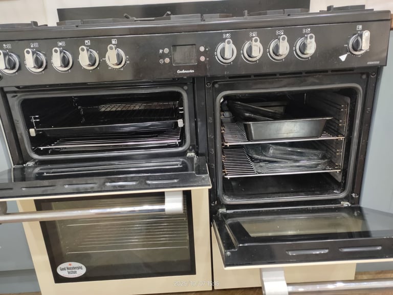 image for Leisure Cookmaster ck110f232c 110cm Dual Fuel Range Cooker in Cream