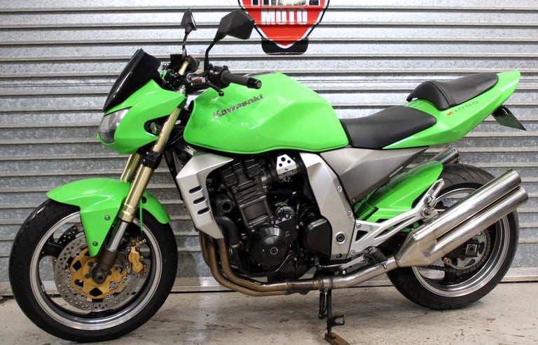 2005 05 KAWASAKI Z1000 Z ZR 1000 ABS GREEN HPI CLEAR FULL SERVICE HISTORY NEWMOT