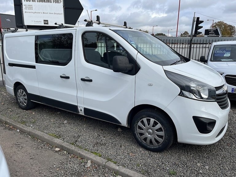  Vauxhall Vivaro CDTi 2900 Sportive Combi Van Diesel Manual