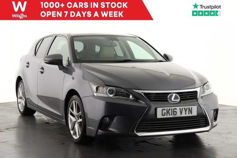 image for 2016 Lexus CT 200h 1.8 Luxury 5dr CVT Auto Hatchback Hybrid Automatic