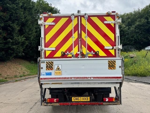 2014 Iveco Eurocargo 75E16 ULEZ 13ft3 caged tipper colun tail-lift 54kms