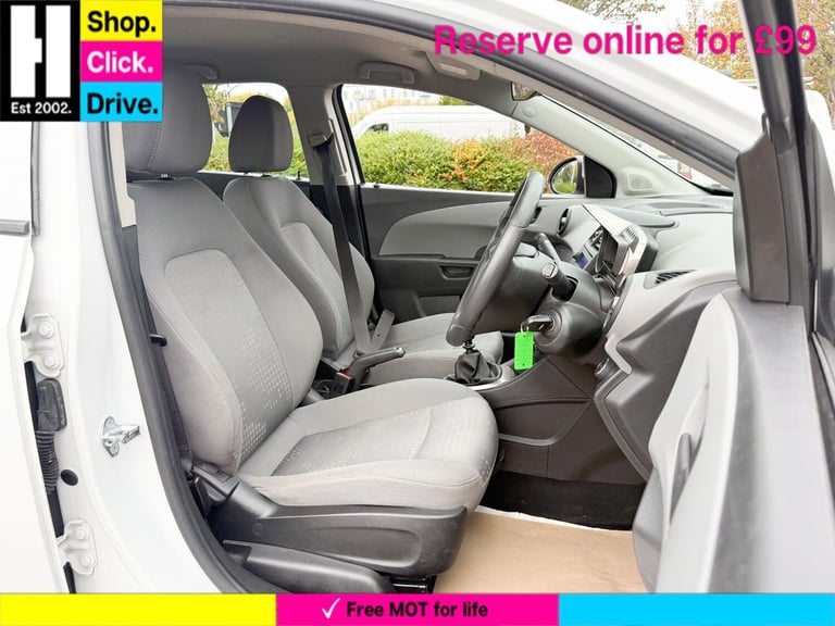 2012 Chevrolet Aveo 1.2 LS Hatchback 5dr Petrol Manual Euro 5 (s/s) (86 ps) HATCHBACK Petrol Manual