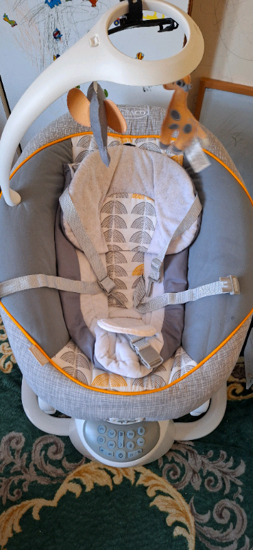 Electric swing comes with charger....