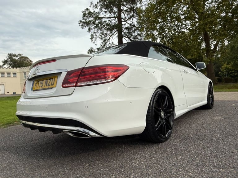 2015 Mercedes-Benz E Class E400 AMG Line 2dr 7G-Tronic CONVERTIBLE PETROL Automatic