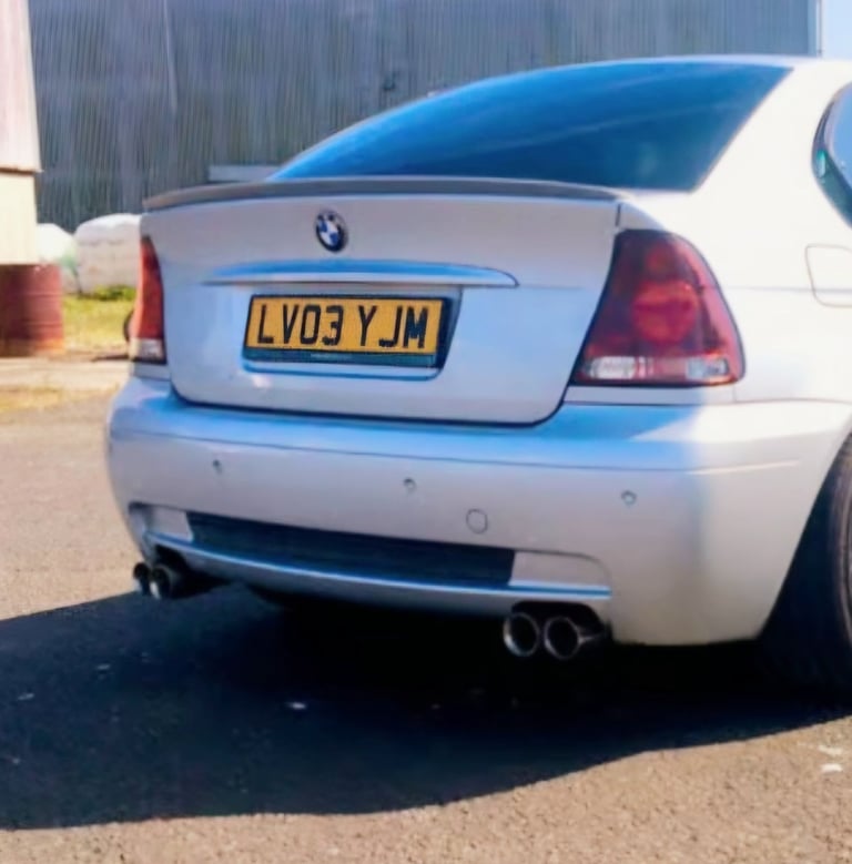 Very rare & Immaculate E46 BMW 325ti M-Sport Compact 6 Speed Manual. Titan Silver & Black Leather