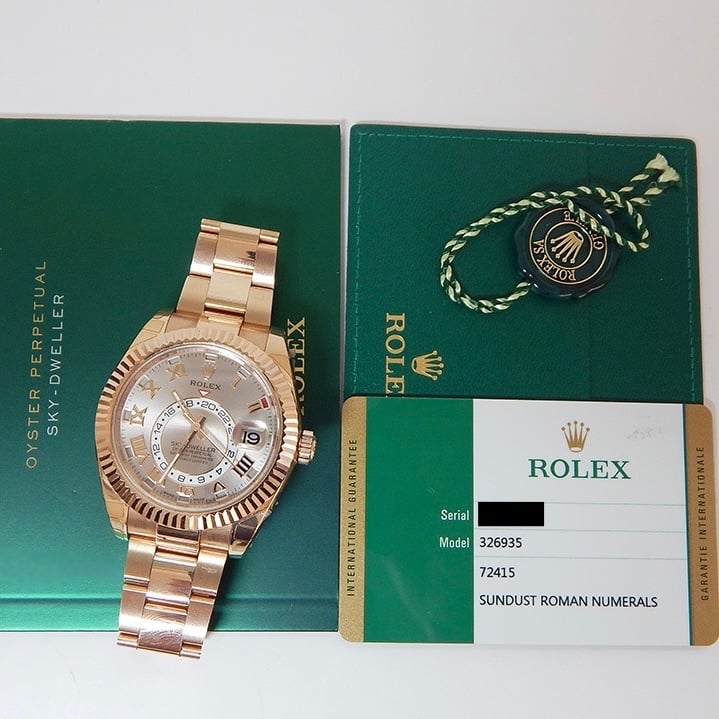 Rolex Sky-Dweller Sundust Dial - Discontinued