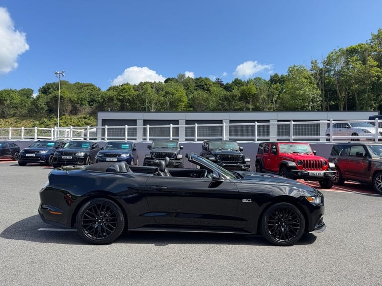2017 17 FORD MUSTANG 5.0 V8 GT CONVERTIBLE 2DR PETROL SELSHIFT EURO 6 (416 BHP)