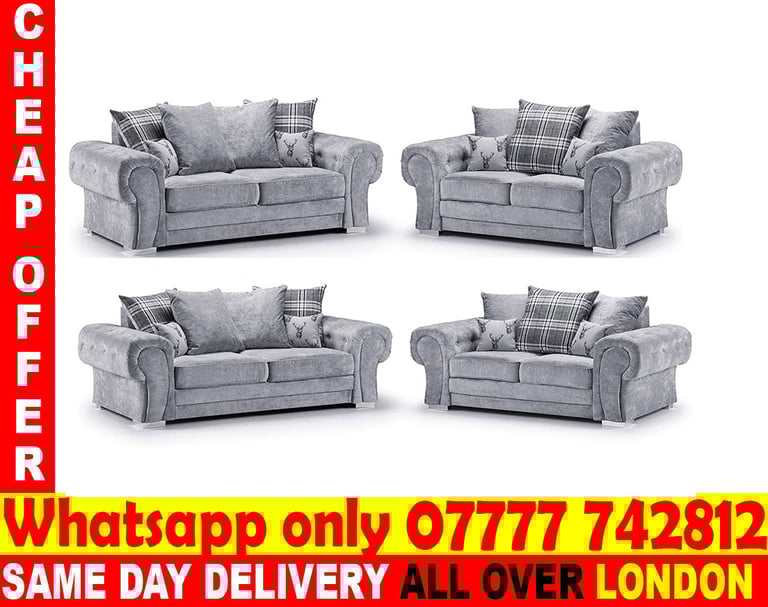 image for  L Shape sofa 3 seater and 2 seater (Syumnn 