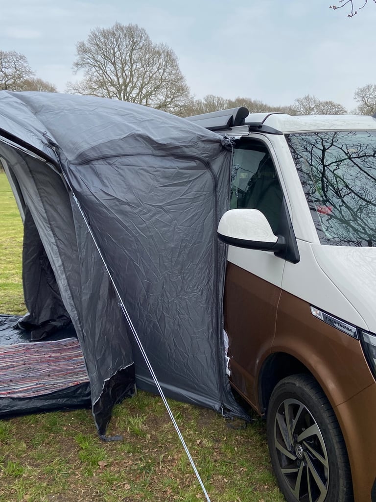 Campervan driveaway awning