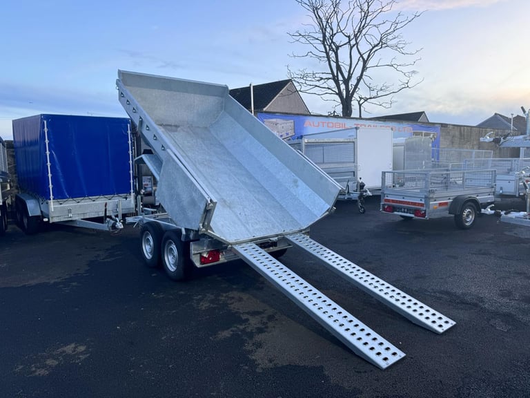 BRAND NEW HEAVY DUTY ELECTRIC TIPPER DUMPER TRAILER (KIPER35L)