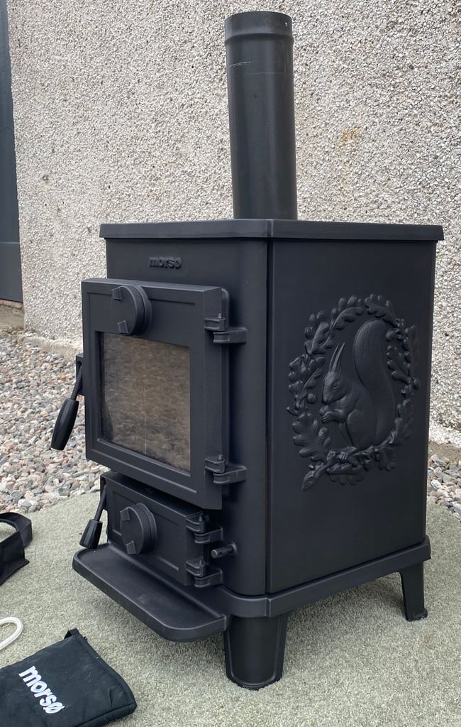 image for Morsø Squirrel 1410 Multi Fuel / Wood Burning cast iron stove 