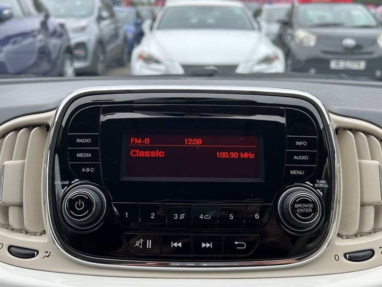 2017 Fiat 500 1.2 ECO Pop Star Hatchback 3dr Petrol Manual Euro 6 (s/s) (69 bhp)