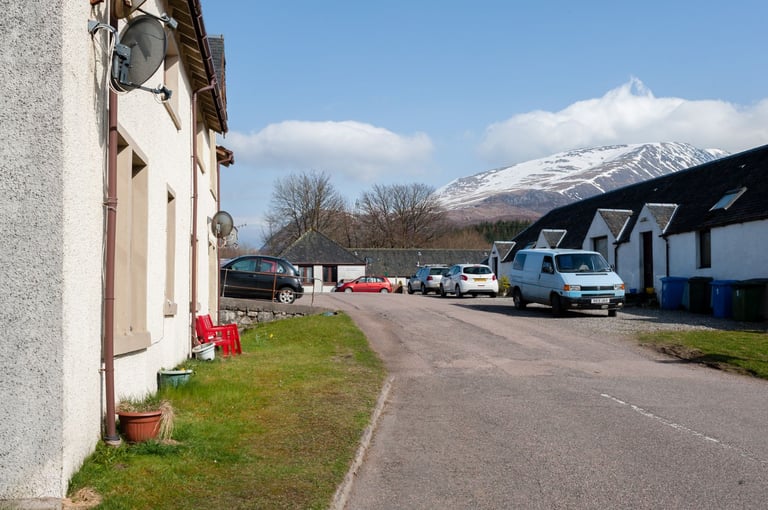 One bedroomed flat near Fort William