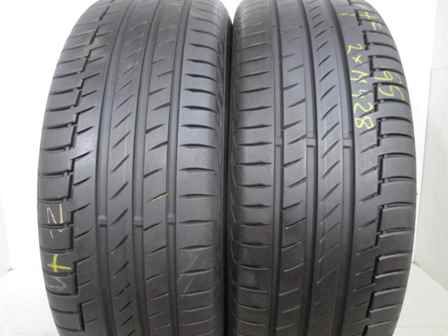 M428  2X 215/55/18 95H CONTINENTAL PREMIUM CONTACT 6 2X6,5MM TREAD DOT 0822 0822 NO PUNCTURE REPAIRS