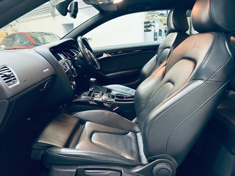 AUDI A5 2.0 TDI BLACK EDITION PLUS COUPE *ULEZ* 2 DOOR DIESEL MANUAL WHITE 2016