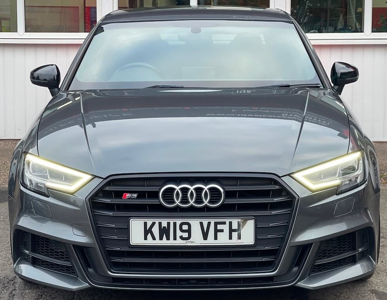 2019 Audi S3 2.0 TFSI Black Edition Saloon 4dr Petrol S Tronic quattro Euro 6 (s/s) (300 Saloon P...