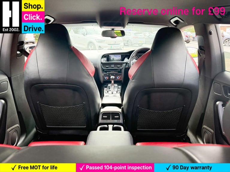 2014 Audi S5 3.0 TFSI V6 Black Edition Sportback S Tronic quattro Euro 5 (s/s) 5dr HATCHBACK Petr...