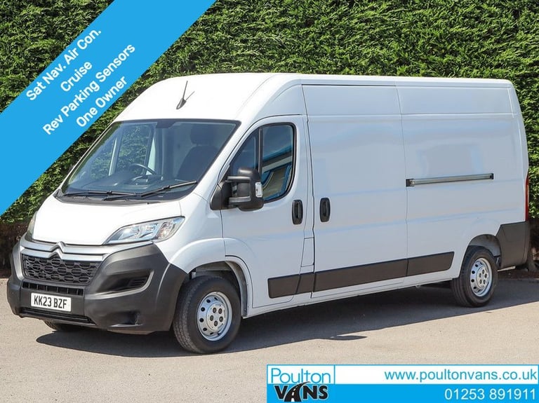 image for 2023 Citroen Relay 35 Enterprise 2.2HDi, 140BHP (EU 6) L3H2 LWB Van, Bluetooth, Sat Nav, Air C La...