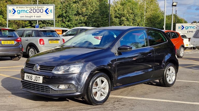 image for 2016 Volkswagen Polo 1.0 BlueMotion Tech Match Hatchback 3dr Petrol Manual Euro 6 (s/s) (60 ps) H...