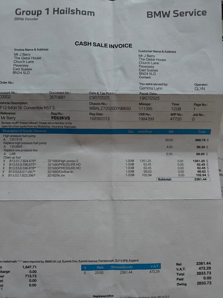 BMW, 6 SERIES, Convertible, 2013, Semi-Auto, 2993 (cc), 2 doors