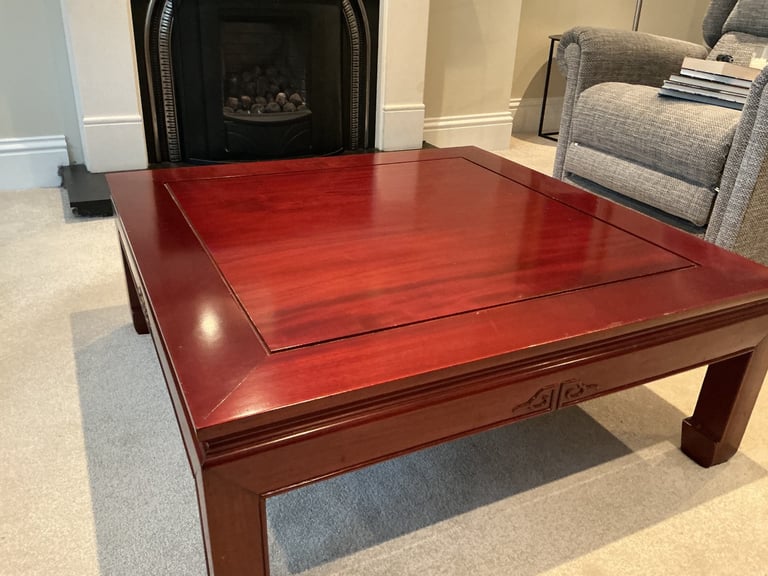 Large Solid wood coffee table 